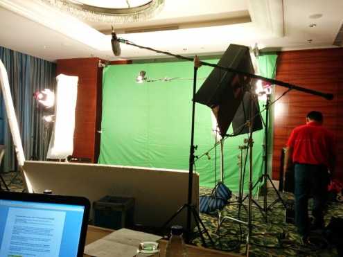 shanghai green screen video production